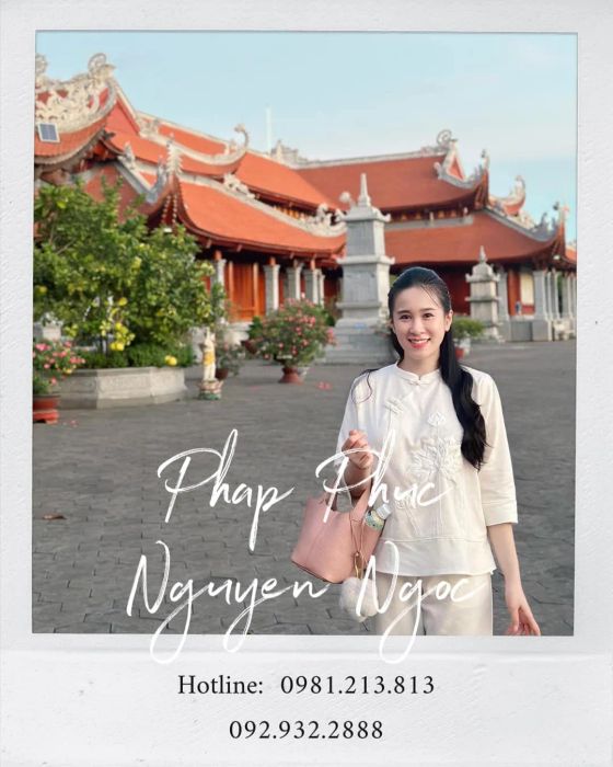 Không gian trưng bày tinh tế tại Pháp Phục Nguyên Ngọc