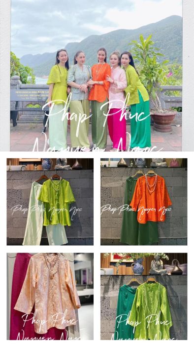 Bộ sưu tập pháp phục mới nhất tại Nguyên Ngọc