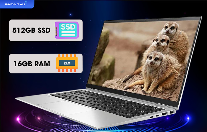 Laptop HP EliteBook x 360 1040 G8 6Z981PA | Bộ nhớ