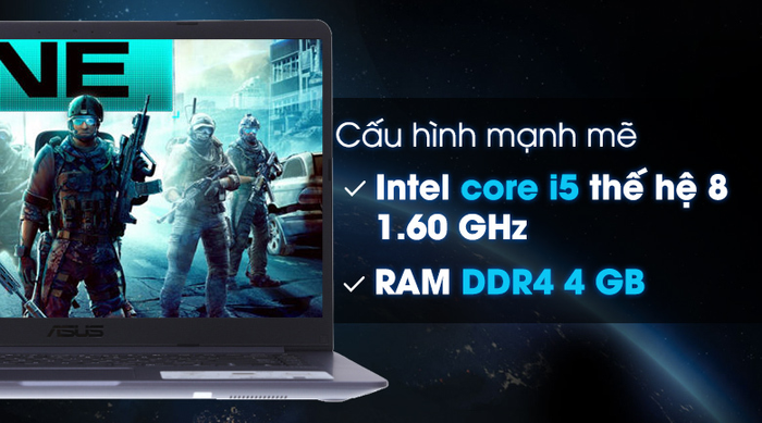 Asus X510UA i5 8250U/4GB/1TB/Win10/(BR543T)