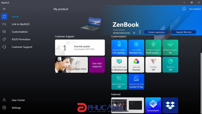Laptop Asus Zenbook Flip 13 UX363EA-HP740W