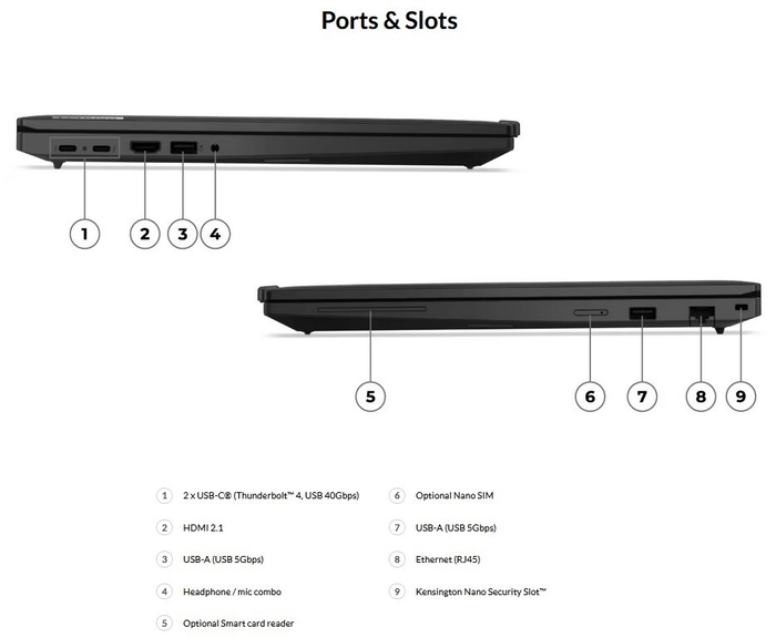 Laptop Lenovo ThinkPad T16 G3 21MN0077VA