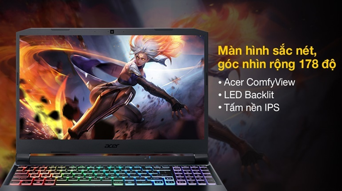 Laptop Acer Nitro 5 AN515-45-R6EV NH.QBMSV.006 