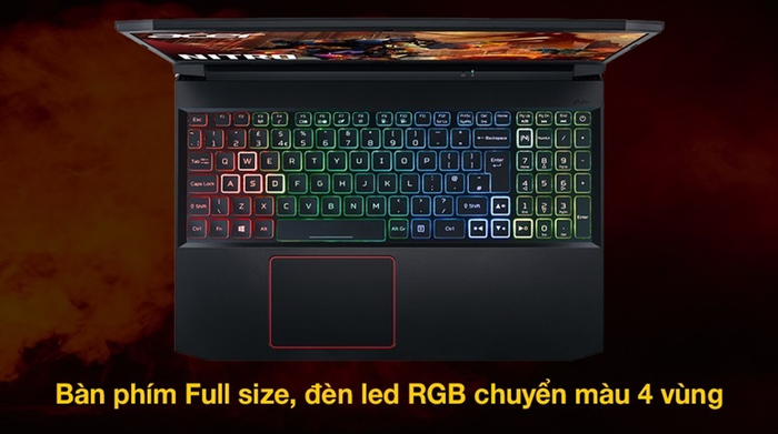 Laptop Acer Nitro 5 AN515-45-R6EV NH.QBMSV.006 