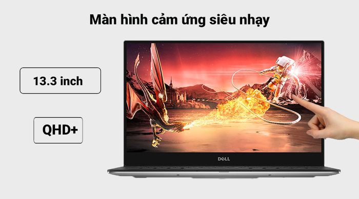 Dell XPS 9360 i7 7500U/16GB/512GB/Win10/Office365/(99H102)