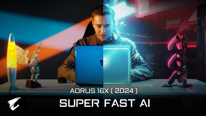Laptop Gigabyte Gaming AORUS 16X (9KG-43VNC54SH) (i7-13650HX/2*8GB RAM/1TB SSD/RTX4060 8G/16 inch QHD+ 165Hz/Win 11/Xám) 4