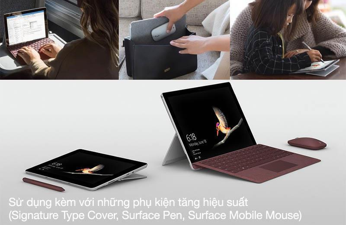Microsoft Surface Go 128G/8Gb (Silver) Win10Home