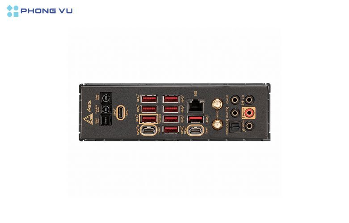 Kết nối toàn diện với USB Type-C, PCIe 5.0 và hệ thống lưu trữ tối ưu