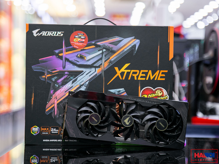 Card màn hình Gigabyte RTX 3090 AORUS MASTER