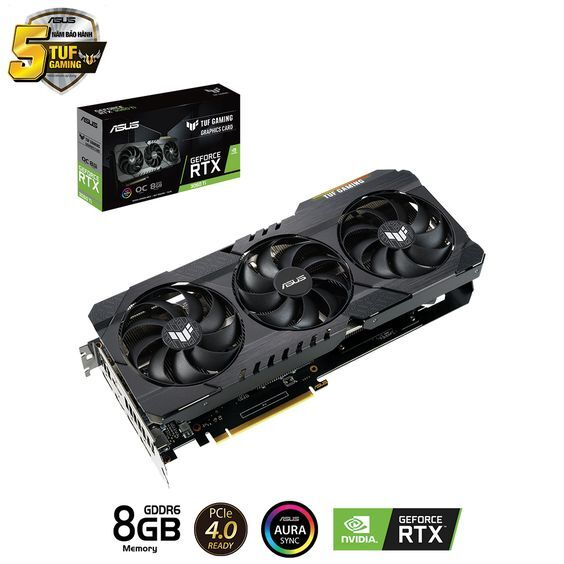 Asus TUF RTX 3060 Ti (Ảnh 1)