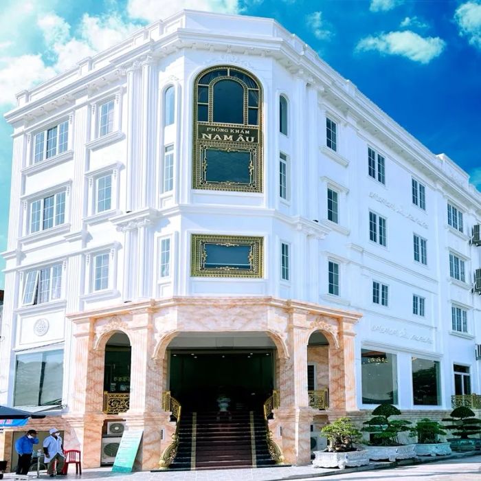 Không gian hiện đại tại Phòng Khám Đa Khoa Nam Âu