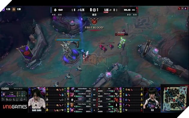 MSI 2025: BLG Thăng Hạng Vòng Nhánh, G2 Esports Thất Bại 0-3