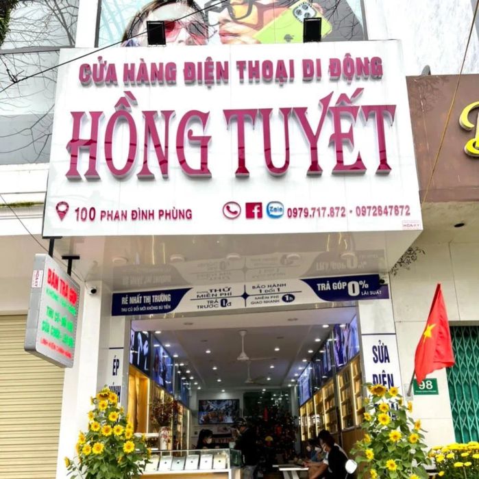 Không gian làm việc chuyên nghiệp tại Hồng Tuyết Mobile