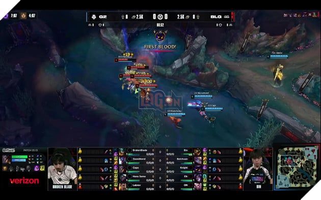 MSI 2025: BLG Thống Lĩnh Vòng Nhánh, G2 Esports Thất Bại 0-3