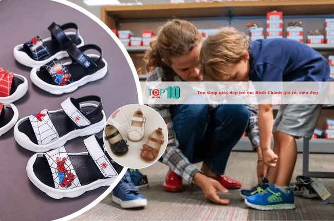 Gợi ý địa chỉ mua giày dép trẻ em chất lượng tại Bình Chánh