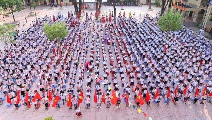 Hình ảnh ấn tượng về Trường Tiểu học Phùng Xá
