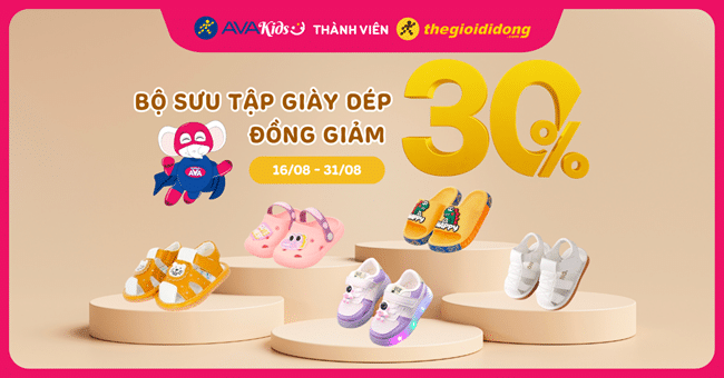 AVAKids - Thiên đường giày dép trẻ em Bình Chánh