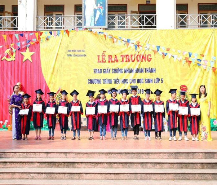 Hình ảnh Trường Tiểu học Yên Bình B - Môi trường học tập lý tưởng