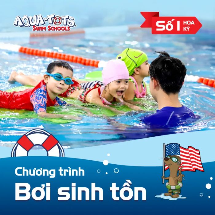 Không gian học tập tại Aqua-Tots