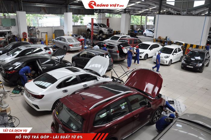 Quy trình thi công chuẩn tại Rồng Việt Ô Tô