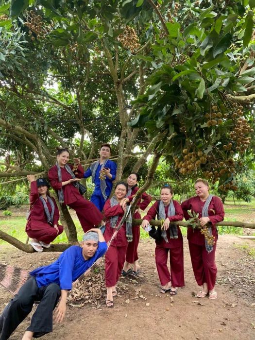 Khung cảnh yên bình tại KDL sinh thái An Bình