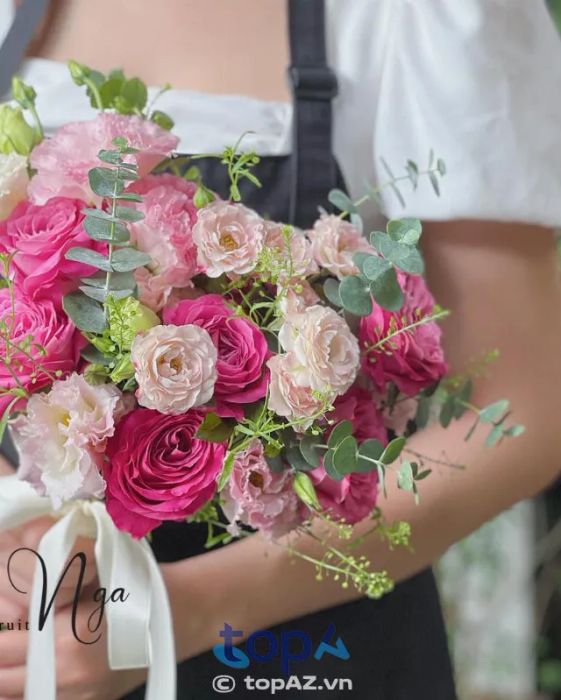 Hoa giả tại Thiên Nga Flower – Tinh hoa của nghệ thuật hoa lụa