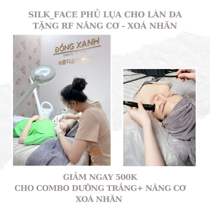 Không gian thư giãn đẳng cấp tại Spa Đồng Xanh