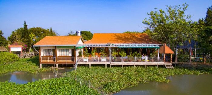 Cảnh quan thiên nhiên tuyệt đẹp tại KDL sinh thái An Bình