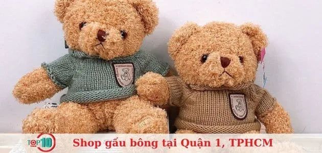 5 địa điểm bán gấu bông đẹp, uy tín tại Quận 1, TP.HCM không nên bỏ qua