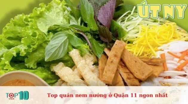 Nem Nướng Út Ny - Thiên đường ẩm thực đường phố Quận 11