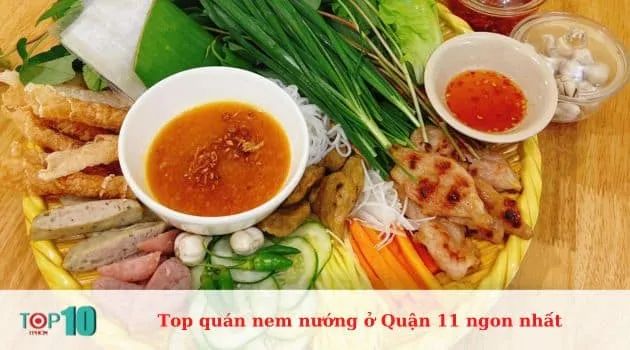 Nem Nướng Nha Trang Thiện Tâm - Đặc sản nướng thơm ngon, đậm đà hương vị biển xứ Trầm Hương.