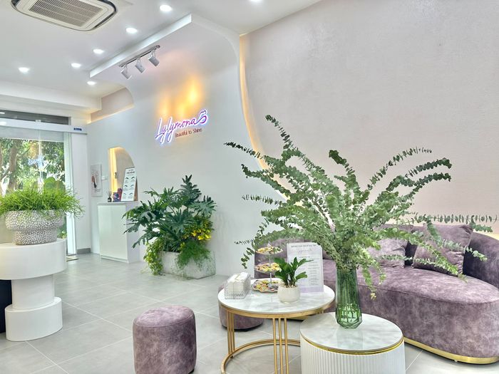 Không gian thư giãn sang trọng tại Lylymona Beauty & Spa