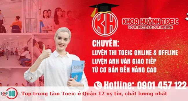 Danh sách các trung tâm luyện thi TOEIC chất lượng nhất tại Quận 12
