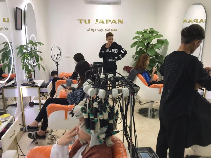 Những tác phẩm tóc nghệ thuật đẳng cấp tại Tú Japan Hair Salon