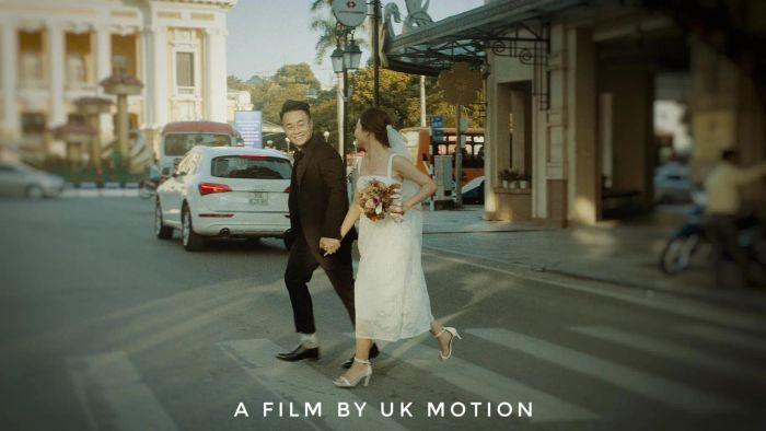 UK Motion Wedding Film - Những góc máy ấn tượng trong ngày trọng đại