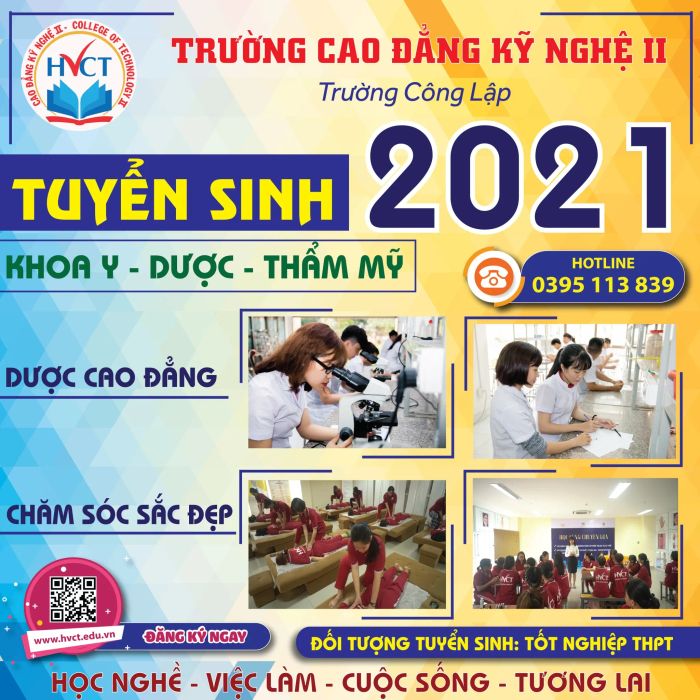Hình ảnh cơ sở vật chất hiện đại tại Trường Cao Đẳng Kỹ Nghệ II