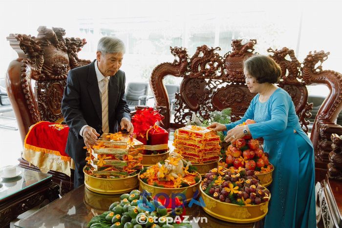 SL Sign with Love - Tinh hoa nghệ thuật mâm quả cưới Long Xuyên