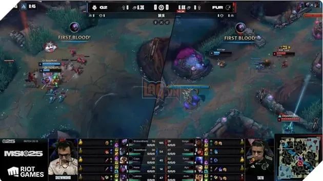 MSI 2025: FURIA Không Ngừng Gây Sốc, Đẩy G2 Esports Vào Thế Khó Ở Ván Quyết Định