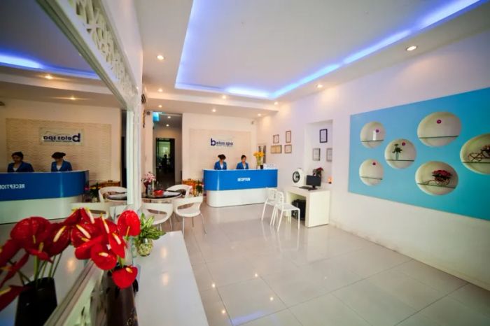 Hình ảnh không gian sang trọng tại Belas Spa