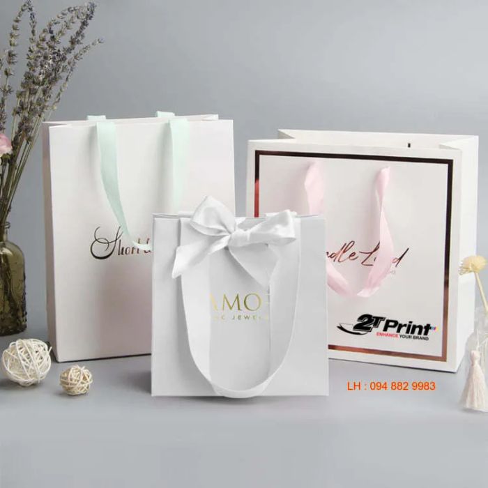 Mẫu túi giấy đa dạng từ Xưởng In 2T