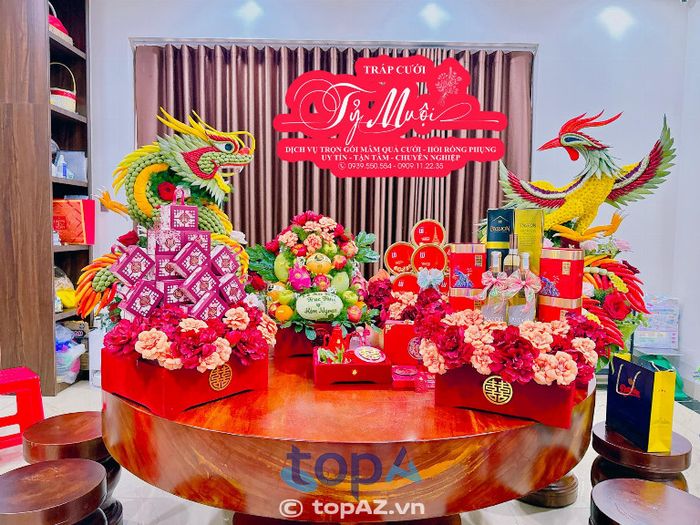 Tráp Cưới Tỷ Muội - Tinh hoa từ những mâm quả cưới
