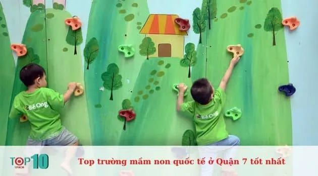 Bé Ong Sài Gòn - Ngôi trường mầm non song ngữ chuẩn quốc tế