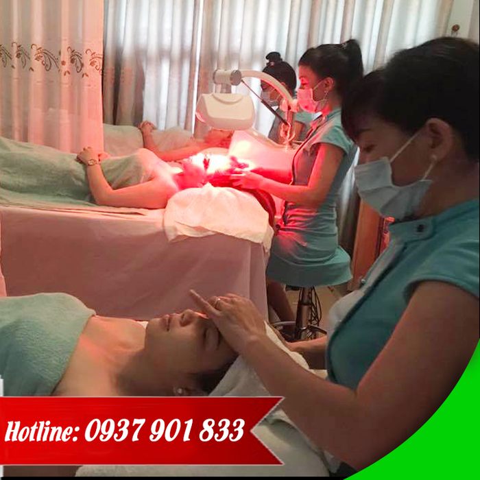 Hình ảnh liệu trình chăm sóc da tại Spa Quyền Trang