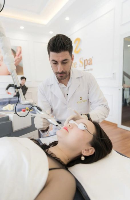 Không gian sang trọng và đẳng cấp tại Oze Spa