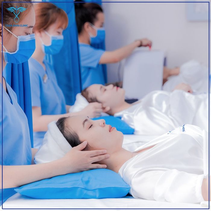 Không gian hiện đại tại Taza Skin Clinic