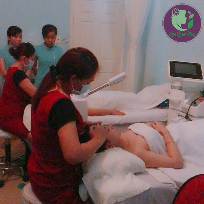 Không gian ấm cúng tại Spa Quyền Trang