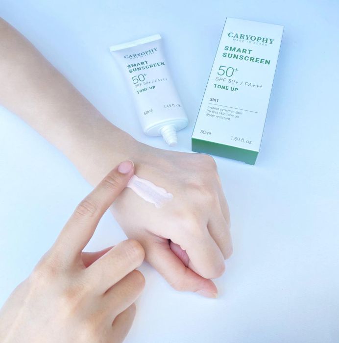 Bộ sưu tập hình ảnh Kem Chống Nắng Caryophy Smart Sunscreen Tone Up
