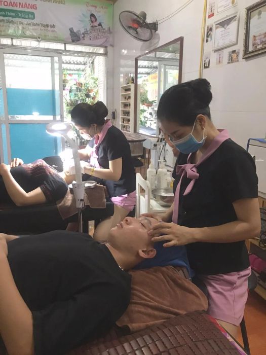 Hình ảnh khu vực điều trị da chuyên sâu tại Trang Beauty Spa