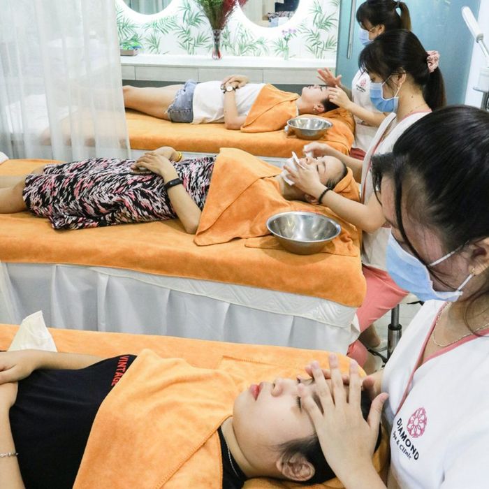 Hình ảnh liệu trình chăm sóc da tại YB Spa