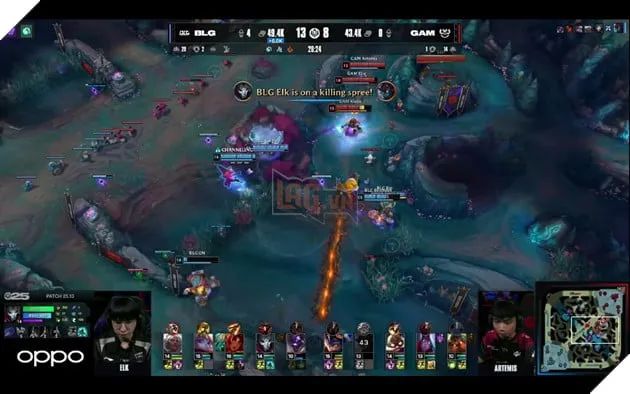 MSI 2025: GAM Esports Không Thể Làm Nên Bất Ngờ Trước Bilibili Gaming